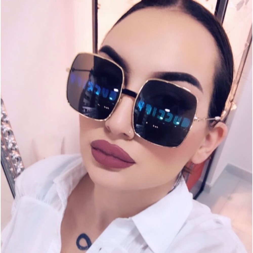 New- Gucci  Square Sunglasses GG0414S